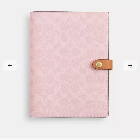 Pink powder 2026 coach notebook and pencil case - Picture 3 of 3